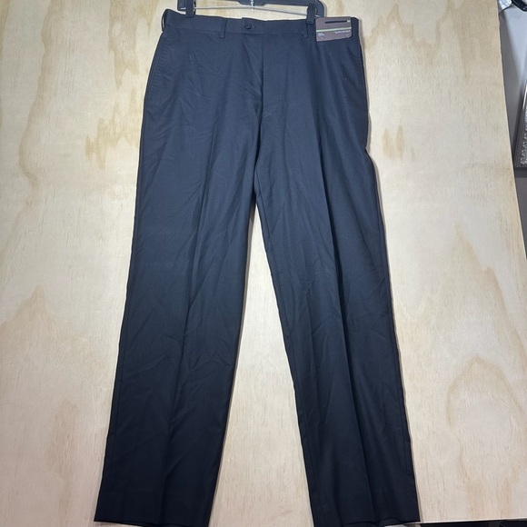 Louis Raphael Luxe Men’s Dress Pants Hidden Extension 36X32. 100% Worsted Wool - Picture 2 of 13